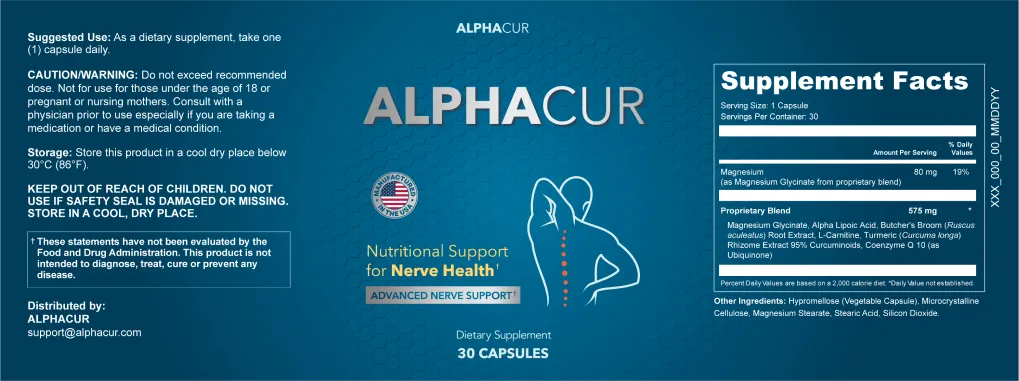 AlphaCur Ingredients